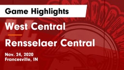 West Central  vs Rensselaer Central  Game Highlights - Nov. 24, 2020