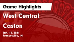 West Central  vs Caston  Game Highlights - Jan. 14, 2021