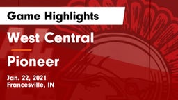 West Central  vs Pioneer  Game Highlights - Jan. 22, 2021