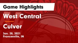 West Central  vs Culver  Game Highlights - Jan. 28, 2021