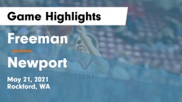 Freeman  vs Newport Game Highlights - May 21, 2021
