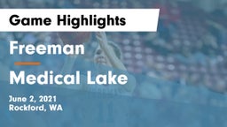 Freeman  vs Medical Lake  Game Highlights - June 2, 2021