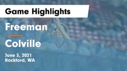 Freeman  vs Colville  Game Highlights - June 3, 2021