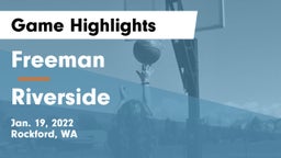 Freeman  vs Riverside Game Highlights - Jan. 19, 2022