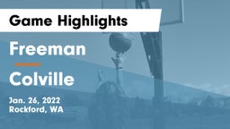 Freeman  vs Colville  Game Highlights - Jan. 26, 2022
