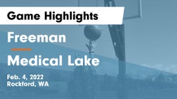 Freeman  vs Medical Lake  Game Highlights - Feb. 4, 2022