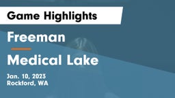 Freeman  vs Medical Lake  Game Highlights - Jan. 10, 2023