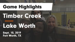 Timber Creek  vs Lake Worth  Game Highlights - Sept. 10, 2019