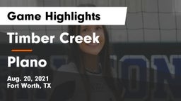 Timber Creek  vs Plano Game Highlights - Aug. 20, 2021