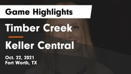 Timber Creek  vs Keller Central  Game Highlights - Oct. 22, 2021