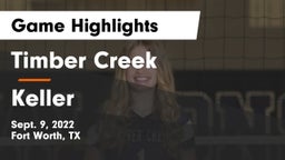 Timber Creek  vs Keller  Game Highlights - Sept. 9, 2022