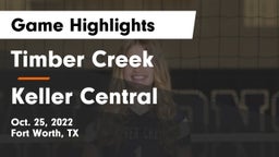 Timber Creek  vs Keller Central  Game Highlights - Oct. 25, 2022