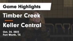Timber Creek  vs Keller Central  Game Highlights - Oct. 24, 2023