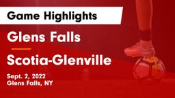 Glens Falls  vs Scotia-Glenville  Game Highlights - Sept. 2, 2022