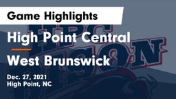 High Point Central  vs West Brunswick  Game Highlights - Dec. 27, 2021