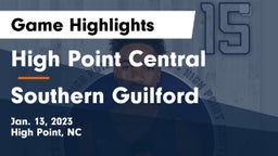 High Point Central  vs Southern Guilford  Game Highlights - Jan. 13, 2023