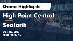 High Point Central  vs Seaforth Game Highlights - Dec. 28, 2023