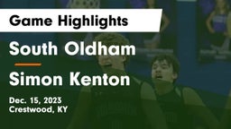 South Oldham  vs Simon Kenton  Game Highlights - Dec. 15, 2023