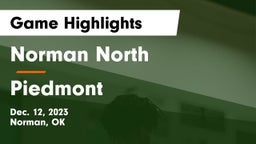 Norman North  vs Piedmont  Game Highlights - Dec. 12, 2023