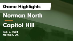 Norman North  vs Capitol Hill  Game Highlights - Feb. 6, 2024