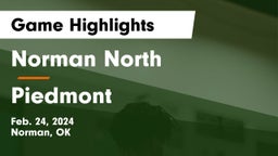 Norman North  vs Piedmont  Game Highlights - Feb. 24, 2024