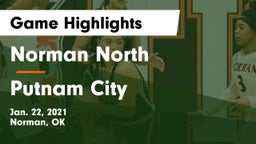 Norman North  vs Putnam City  Game Highlights - Jan. 22, 2021