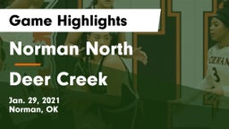 Norman North  vs Deer Creek  Game Highlights - Jan. 29, 2021