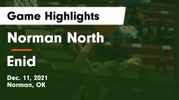 Norman North  vs Enid  Game Highlights - Dec. 11, 2021