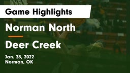 Norman North  vs Deer Creek  Game Highlights - Jan. 28, 2022