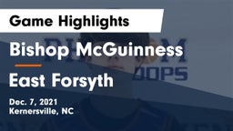 Bishop McGuinness  vs East Forsyth  Game Highlights - Dec. 7, 2021