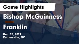 Bishop McGuinness  vs Franklin  Game Highlights - Dec. 28, 2021