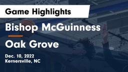 Bishop McGuinness  vs Oak Grove  Game Highlights - Dec. 10, 2022