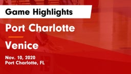 Port Charlotte  vs Venice  Game Highlights - Nov. 10, 2020