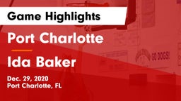 Port Charlotte  vs Ida Baker Game Highlights - Dec. 29, 2020