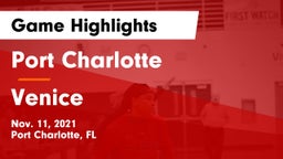 Port Charlotte  vs Venice  Game Highlights - Nov. 11, 2021
