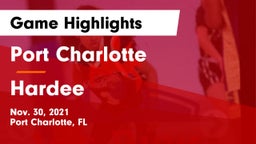 Port Charlotte  vs Hardee  Game Highlights - Nov. 30, 2021