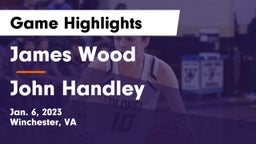 James Wood  vs John Handley  Game Highlights - Jan. 6, 2023