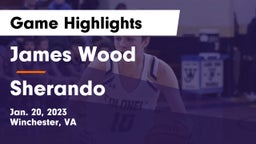 James Wood  vs Sherando  Game Highlights - Jan. 20, 2023
