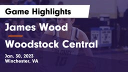 James Wood  vs Woodstock Central  Game Highlights - Jan. 30, 2023