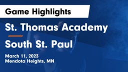 St. Thomas Academy   vs South St. Paul  Game Highlights - March 11, 2023
