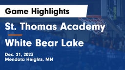St. Thomas Academy   vs White Bear Lake  Game Highlights - Dec. 21, 2023