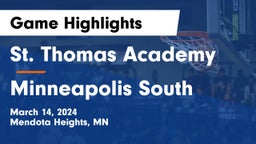 St. Thomas Academy   vs Minneapolis South  Game Highlights - March 14, 2024