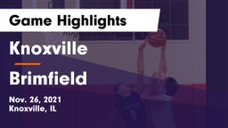 Knoxville  vs Brimfield Game Highlights - Nov. 26, 2021