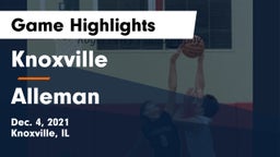 Knoxville  vs Alleman  Game Highlights - Dec. 4, 2021