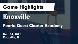 Knoxville  vs Peoria Quest Charter Academy Game Highlights - Dec. 14, 2021