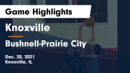 Knoxville  vs Bushnell-Prairie City  Game Highlights - Dec. 20, 2021
