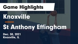 Knoxville  vs St Anthony Effingham Game Highlights - Dec. 30, 2021