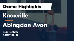 Knoxville  vs Abingdon Avon Game Highlights - Feb. 5, 2022