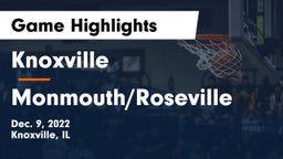 Knoxville  vs Monmouth/Roseville Game Highlights - Dec. 9, 2022