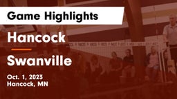 Hancock  vs Swanville  Game Highlights - Oct. 1, 2023
